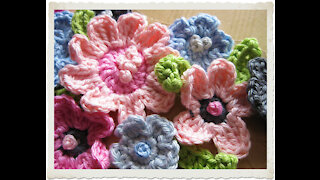 Crochet flowers inspiration