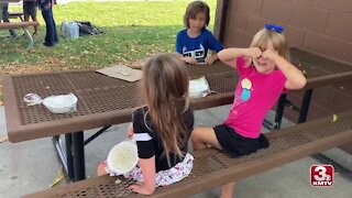Kids exploring creative side with 'Art at the Park'