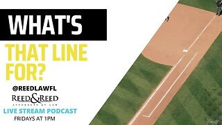 #LiveFeedReed Lawyer Podcast Take me out to the ball game!