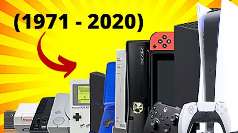 ✅EVOLUTION OF HOME VIDEO GAME CONSOLES IN 3 MINUTES (1971-2021)💥🔥🎮