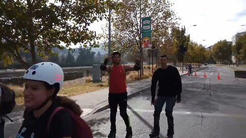 Patinando/Roller ⛸💨🌟Ruta Los Dominicos (Oriente Rollers)🌟📍 Las Condes 🌎 Santiago Chile 📅 27.03.2022