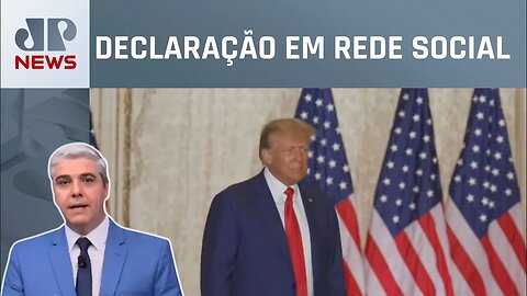 Trump anuncia que foi indiciado por mais um crime; Marcelo Favalli analisa