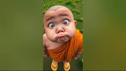 so cute little monk🔥🔥🤯#cute