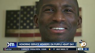 Honoring service members on Purple Heart Day