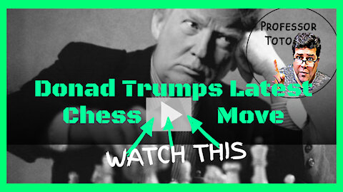 TRUMP MADE A CHESS MOVE - unnoticed by anyone hardly on 12/14