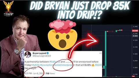 Drip Network Bryan Legend spends 85k on drip for SGO pairing