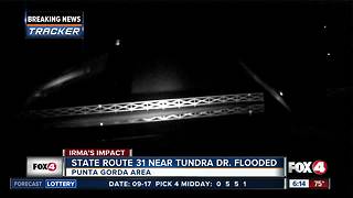 State Road 31 closed due to flooding near Punta Gorda