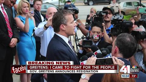 Greitens: I came to fight for the people