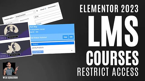 How to Build an LMS Course Website with WooCommerce and Elementor 2023 - No LMS Plugin - Tutorial
