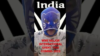 WWE is planning to have another Major International Event this January 2023 #shorts