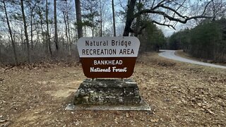 Natural Bridge Picnic Area - Bankhead National Forest
