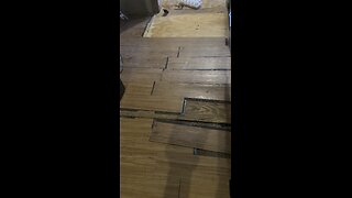 Beginning of floor replacement
