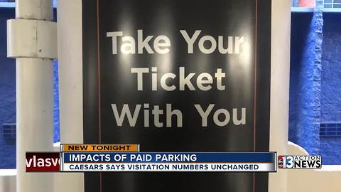 Paid parking at Caesars Entertainment properties has not deterred visitors