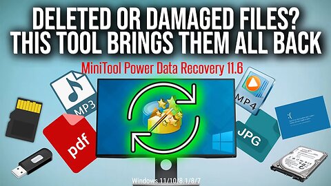 This is the best data recovery tool - MiniTool Power Data Recovery 11.6 (new update)