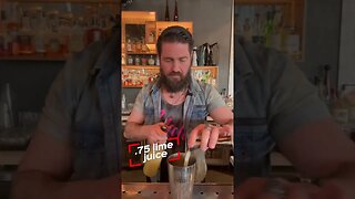 espresso margarita with mezcal 2 hombres! #shortvideo