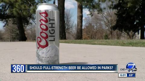 Should Denver parks allow beer with higher alcohol contents?