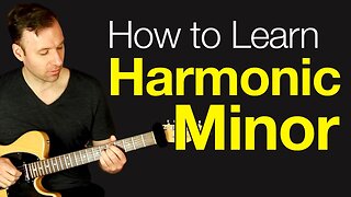 HARMONIC MINOR SCALE Guitar Positions - how to nail them
