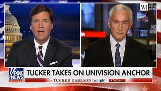 Tucker Absolutely Crushes Univision Reporter Trump Famously Kicked Out of Rally