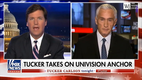 Tucker Absolutely Crushes Univision Reporter Trump Famously Kicked Out of Rally