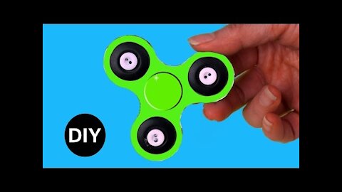 DIY Fidget Spinner without Bearings