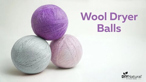 How to Make Wool Dryer Balls