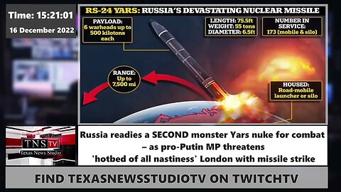 Russia readies a SECOND monster Yars nuke for combat – threatens 'London with missile strike