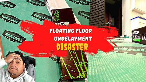 Installing Flooring Underlayment, The WORST Experience of MY LIFE!! | My Fixer Upper EP 16