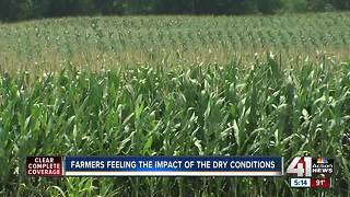 Drought conditions impacting Kansas farmers