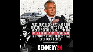 Biden Denied Robert F. Kennedy, Jr. Secret Service Protection Regardless Of Past Assassinations