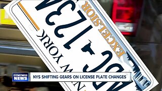 NYS Shifting gears on license plate changes