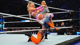 Tiffany Stratton vs. Zelina Vega! WWE Smackdown 2/16/24 Review and Reactions! #shorts MPWMA