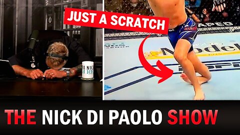 Nick Reacts to Chris Weidman LEG SNAP at UFC 261 (VIDEO) | Nick Di Paolo Show