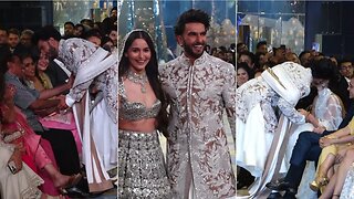 Ranveer Singh And Alia Bhatt Walk The Ramp For Manisha Malhotra's Fashion Show 💖📸