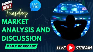Live Market Analysis and Discussion.