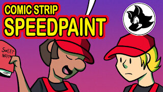 The Drive-Thru #81 - Webtoon Speedpaint - TomFoxComics