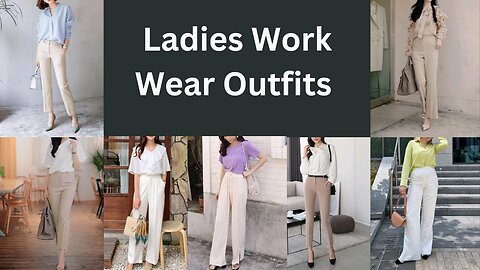 Beautiful Ladies Work Wear Outfits Ideas|Fashion4you