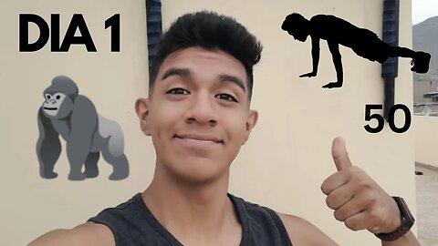 Día 1: 50 push-ups al día por 30 días 🐙