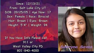 #Missing #Anniversary | Sabryna Savas | 12/13/2021