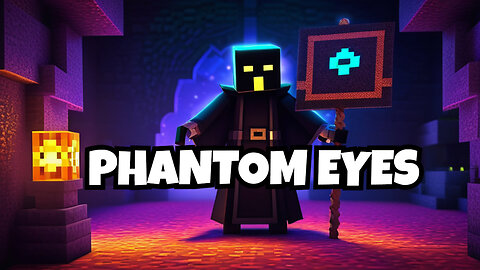 How To Make A Phantom Eyes Banner In Minecraft