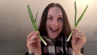 Two Raw Green Onion / Scallion Challenge | Food Frenzy Friday