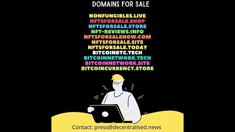 Crypto Domains For Sale #Ad