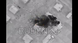 Russian Forpost reconnaissance and strike UAV hits Ukrainian positions in Volchansk, Kharkiv regio