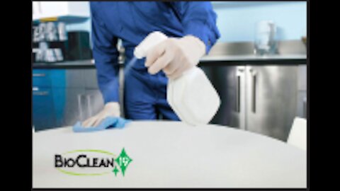 Cleaning with BioClean 19