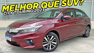 NOVO HONDA CITY TOURING HATCH 2023 COM PREÇO DE SUV E ESPAÇO INCRÍVEL, MAS COM MOTOR ASPIRADO É BOM?