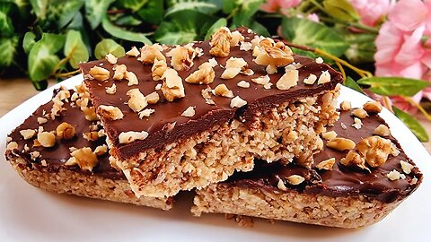 Mix nuts and seeds and make this amazing dessert in 5 minutes! WITHOUT sugar!