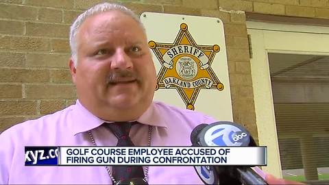 Metro Detroit golf course employee fires gun at man over empty beer cans