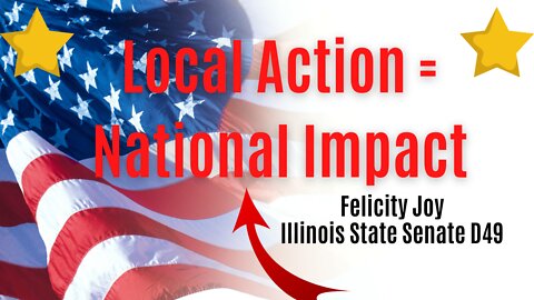 B4A Clips: Felicity Joy, Illinois State Senate D49 Candidate