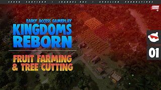 [1] BECOMING FRUIT FARMERS In Card Game City-Builder KINGDOMS REBORN (Early Access / New Update)