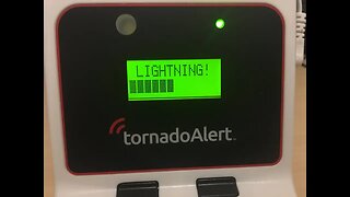 🌪 Tornado Alert, Personal Lightning/Tornado/Severe Weather Detector⚡️