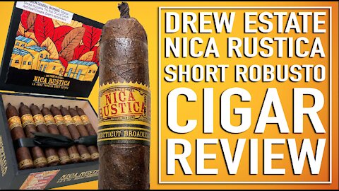 Drew Estate Nica Rustica Short Robusto Cigar Review
